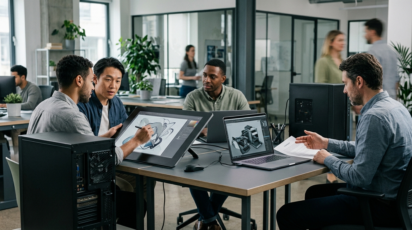 Illustration: Financing Digital Art Hardware: Laptops, Tablets, and Rendering Rigs in 2026